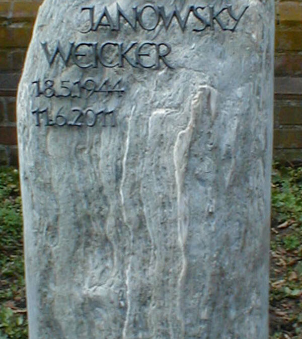 Natürlicher Felsengrabstein